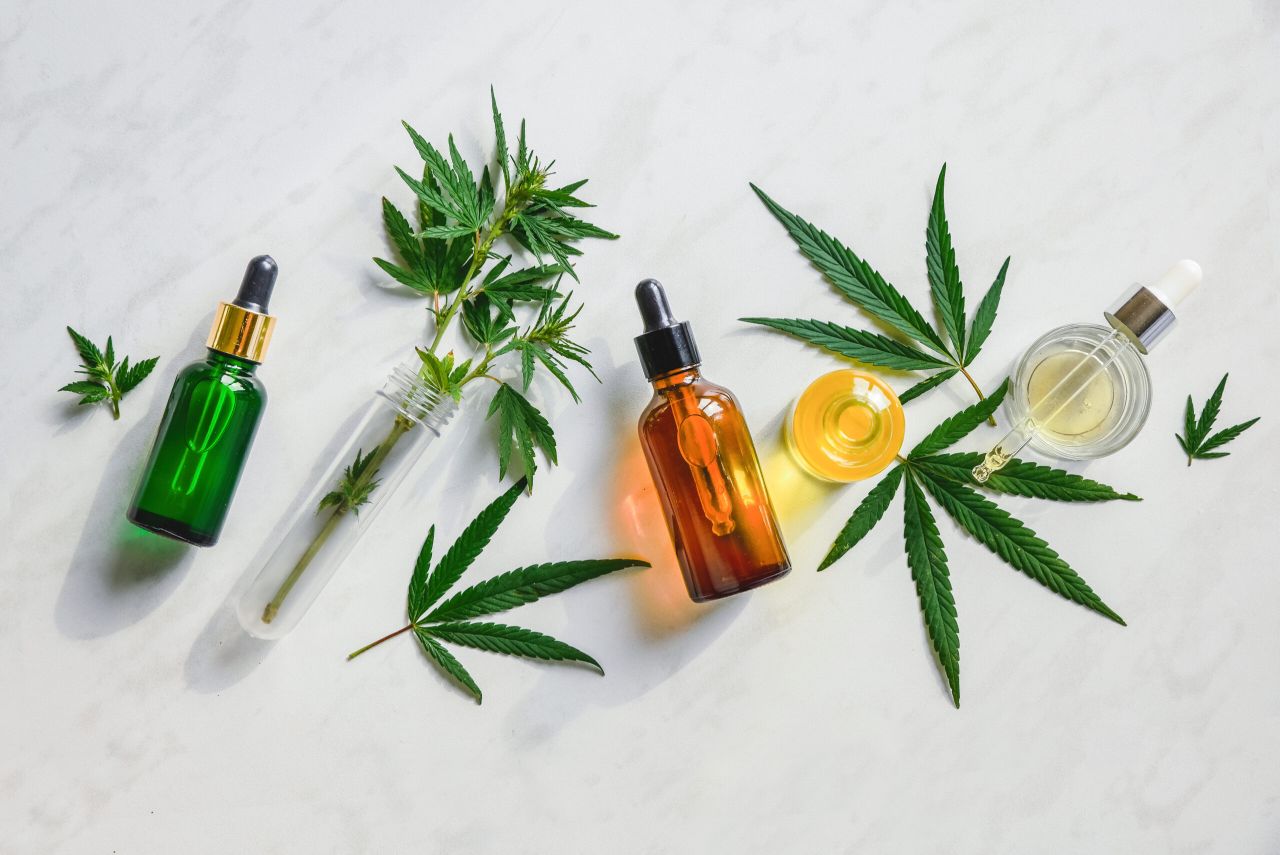 Improved skin health from CBD oil